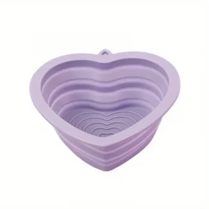 Bebedero plegable corazón