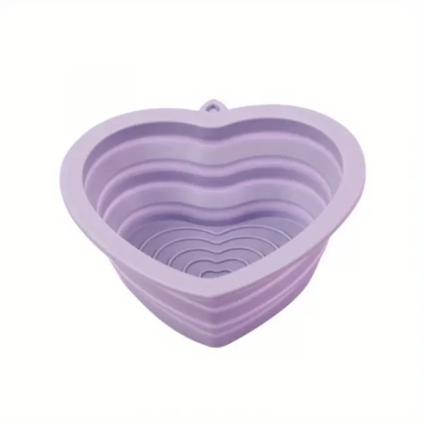 Bebedero plegable corazón
